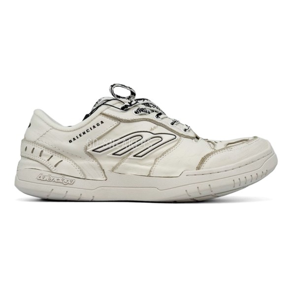 Унисекс кроссовки Balenciaga Hamptons Worn Out Low White