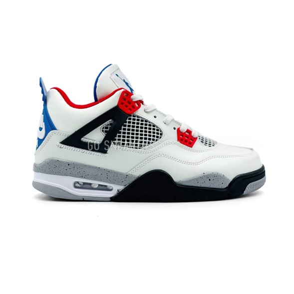 Унисекс кроссовки Nike Air Jordan 4 Retro White What The