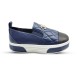 Женские слипоны Chanel Slip-ons Leather Navy