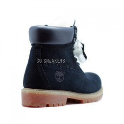 Женские ботинки с мехом Timberland New Navy
