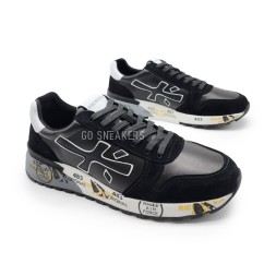 Premiata 483 Man Leather/Suede Black
