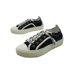 Dior Low Top Black Canvas