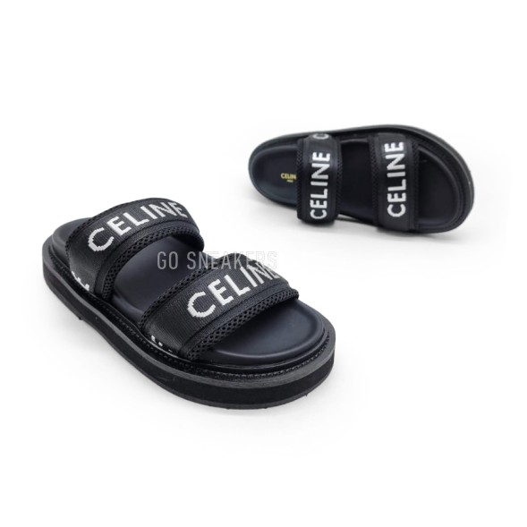 Женские шлепки Céline Sandals Black