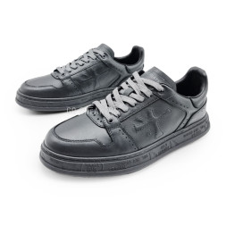 Premiata Low Leather Full Grey
