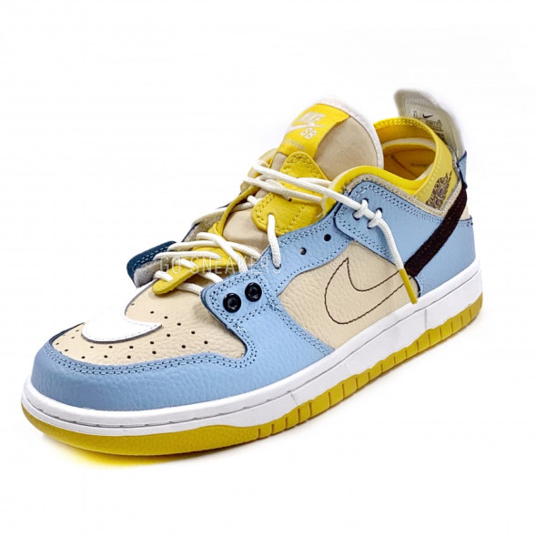 Мужские кроссовки Nike Dunk Low Blue&amp;amp;Yellow