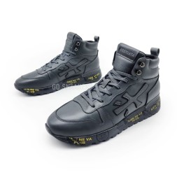 Premiata Leather High Man Winter Grey