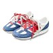 Женские кроссовки New Balance 327 White/Blue/Red