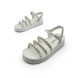 Женские балетки Chanel Sandals Chains White