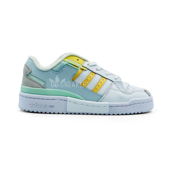 Унисекс кроссовки Adidas Forum Low White Turquoise