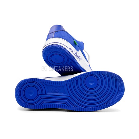 Унисекс кроссовки Louis Vuitton Nike Air Force 1 Sotheby’s Auction Results Blue