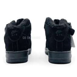 Nike Air Force Winter Man Suede Black