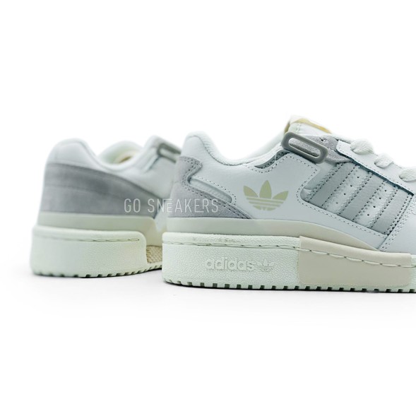 Унисекс кроссовки Adidas Forum Low White and Grey