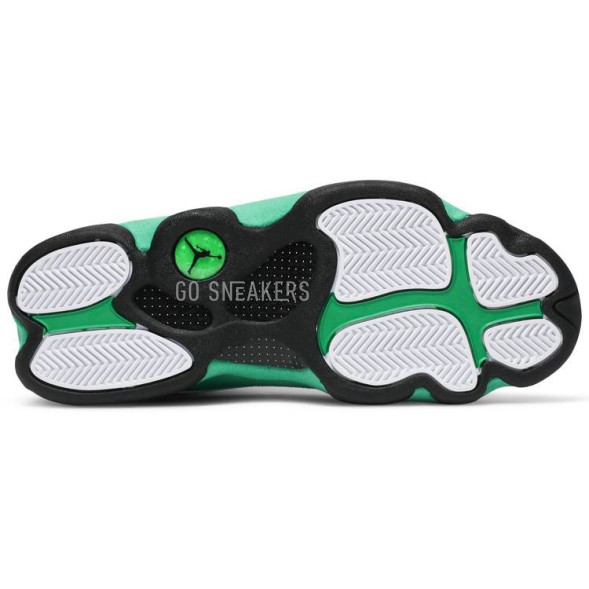 Унисекс кроссовки Nike Air Jordan 13 Retro White Lucky Green