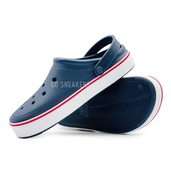 Унисекс сандалии Crocs Сrocband Clog Navy/White