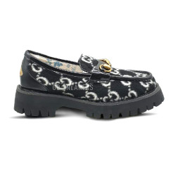 Gucci Loafers Black/White