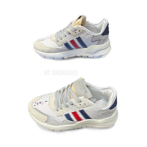 Женские кроссовки Adidas Nite Jogger White Multicolor
