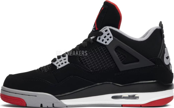 Унисекс кроссовки Nike Air Jordan 4 Retro OG &amp;#039;Bred&amp;#039; 2019