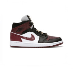 Nike Air Jordan 1 Mid SE Black Dark Beetroot