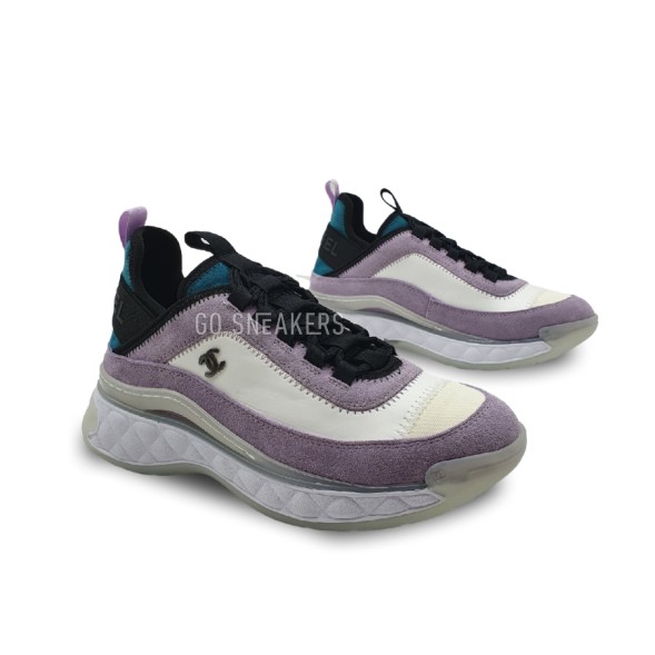 Женские кроссовки Chanel Velvet Calfskin