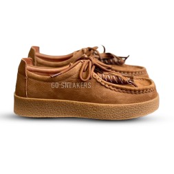 The Row Leather Loafers Brown