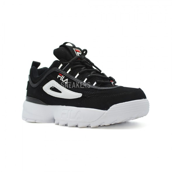 Женские кроссовки FILA Disruptor 2 Black-White 2.0 