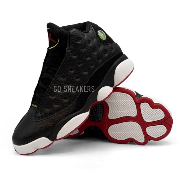Мужские кроссовки Nike Air Jordan 13 Retro TD Playoff Leather Black/White